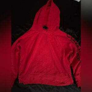 Calvin Klein Vibrant Red Hoodie